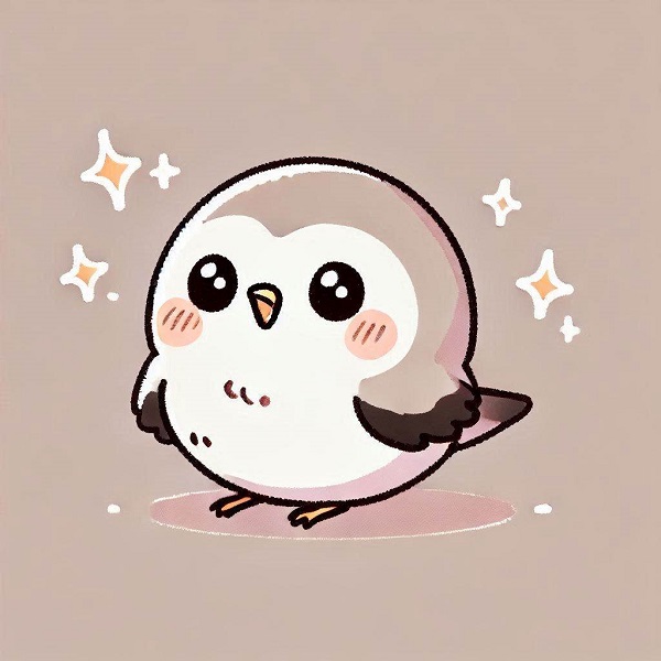 Chibi Cute Bird Drawing 7