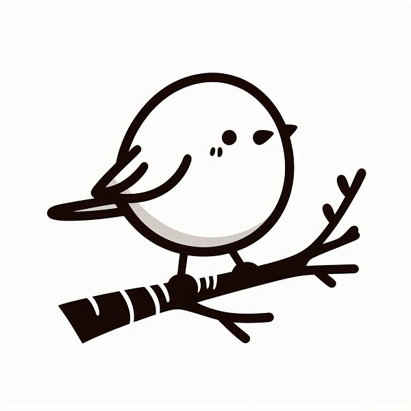 basic bird drawing 2