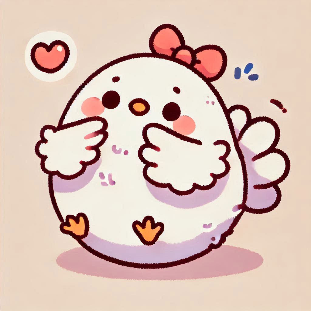 chubby cute bird drawing 13