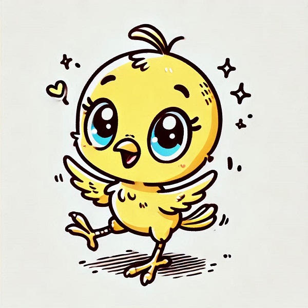 cute tweety bird drawing 2