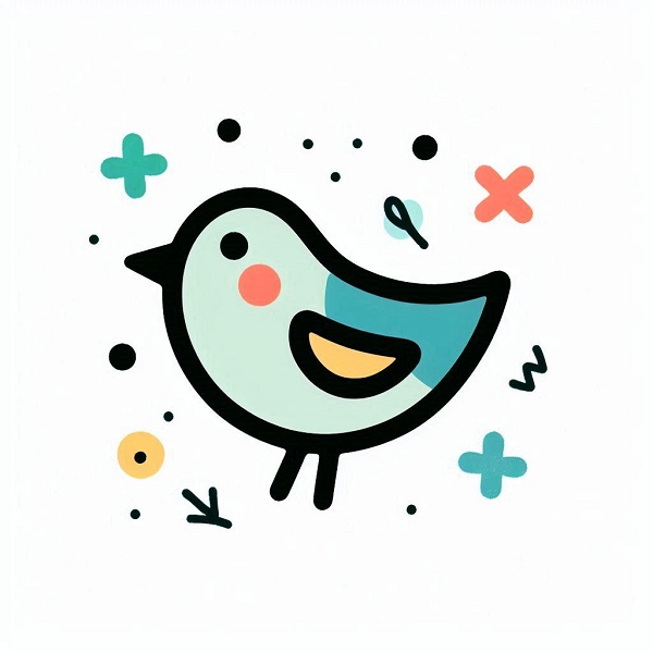 famous simple bird drawing 8