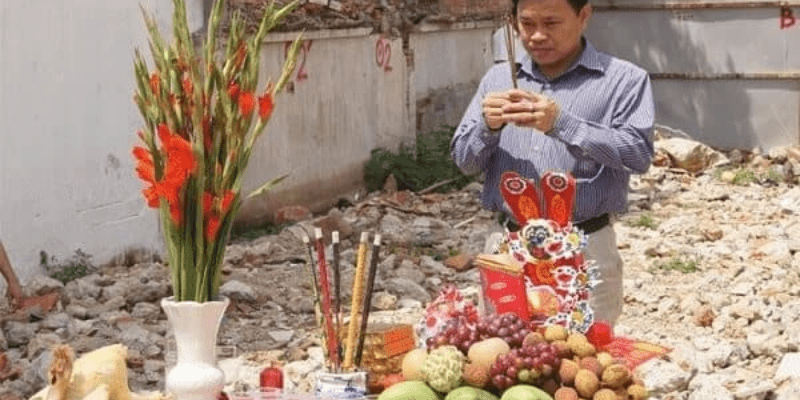 Bài cúng động thổ xây nhà bếp chuẩn nhất 2025