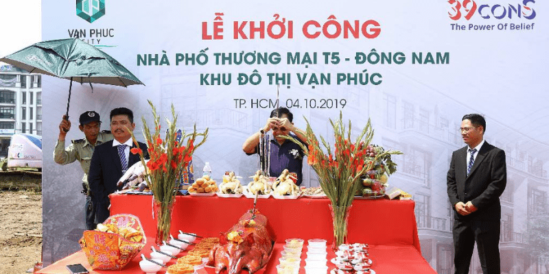 Gợi ý bài cúng động thổ cho công ty chuẩn