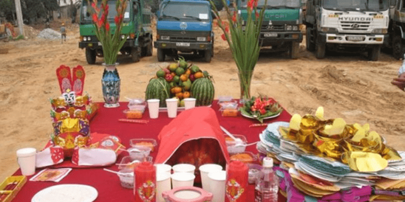 Văn khấn lễ động thổ công trình