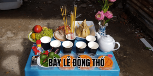 bày lễ động thổ