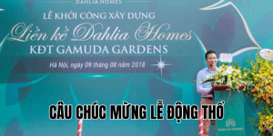câu chúc mừng lễ động thổ